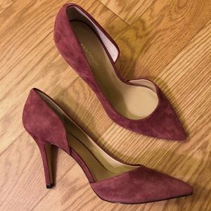 ✨ HP Ann Taylor Wine-Colored Pumps